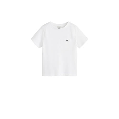 Mango Kids T Shirt Wit mango kids kopen in de aanbieding