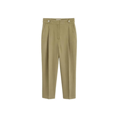 Mango Pantalon Kaki mango kopen in de aanbieding Mango Pantalon Kaki mango kopen in de aanbieding