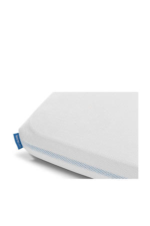 polyester hoeslaken Leander wieg 48x78 cm Wit