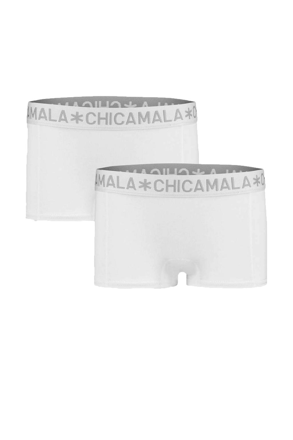 Muchachomalo short - wit (set van 2)