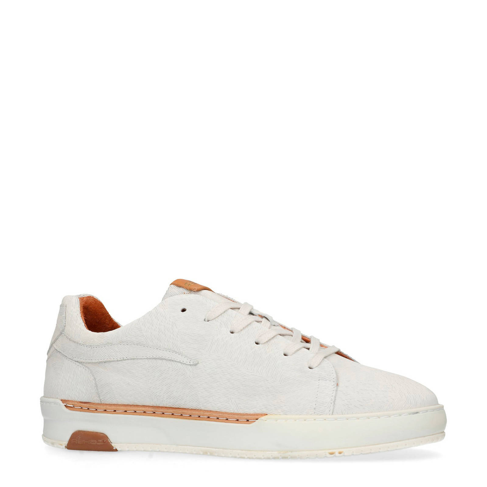 Rehab leren sneakers lichtbeige | wehkamp
