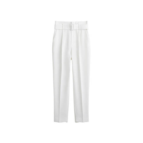 Mango High Waist Pantalon Wit mango kopen in de aanbieding Mango High Waist Pantalon Wit mango kopen in de aanbieding