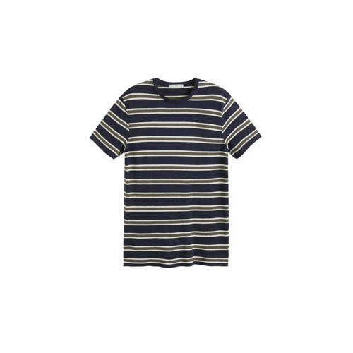Mango Man T Shirt Met Streep Dessin mango man kopen in de aanbieding Mango Man T Shirt Met Streep Dessin mango man kopen in de aanbieding