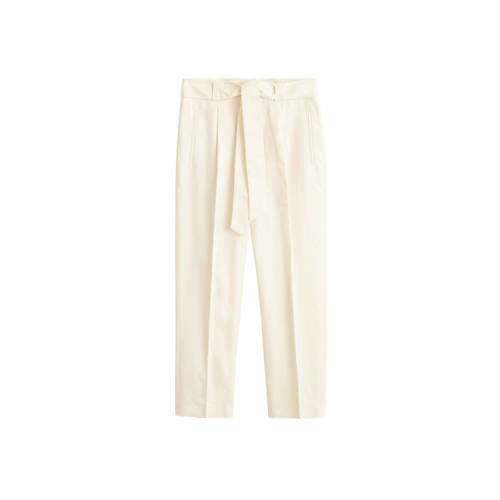 Mango High Waist Broek Met Linnen mango kopen in de aanbieding Mango High Waist Broek Met Linnen mango kopen in de aanbieding