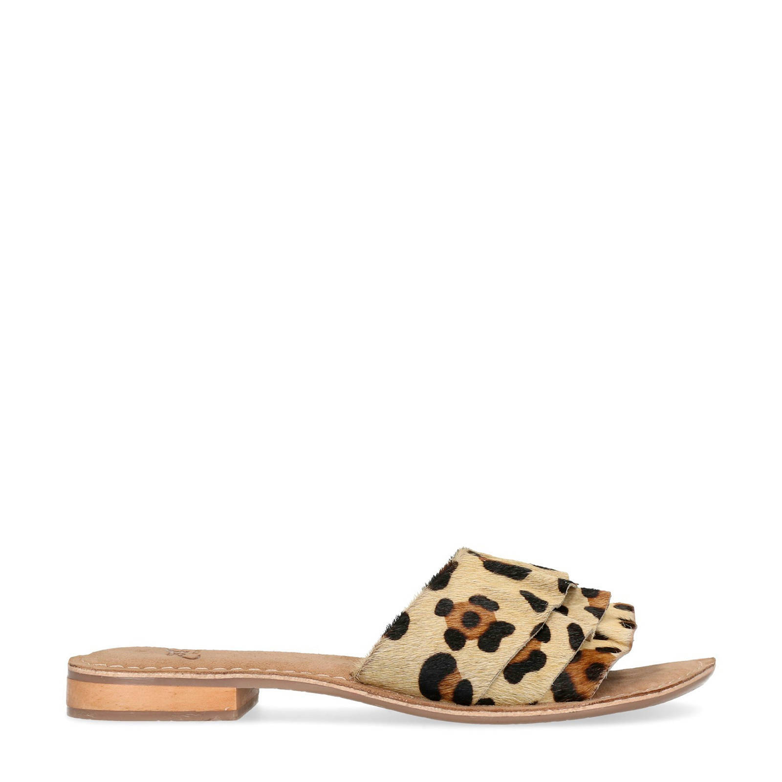 slippers met panterprint