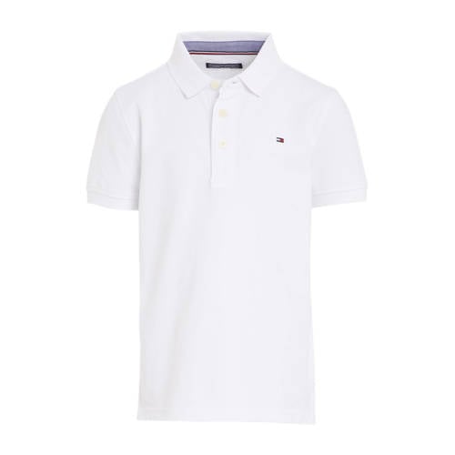 Tommy Hilfiger piqué polo wit afbeelding