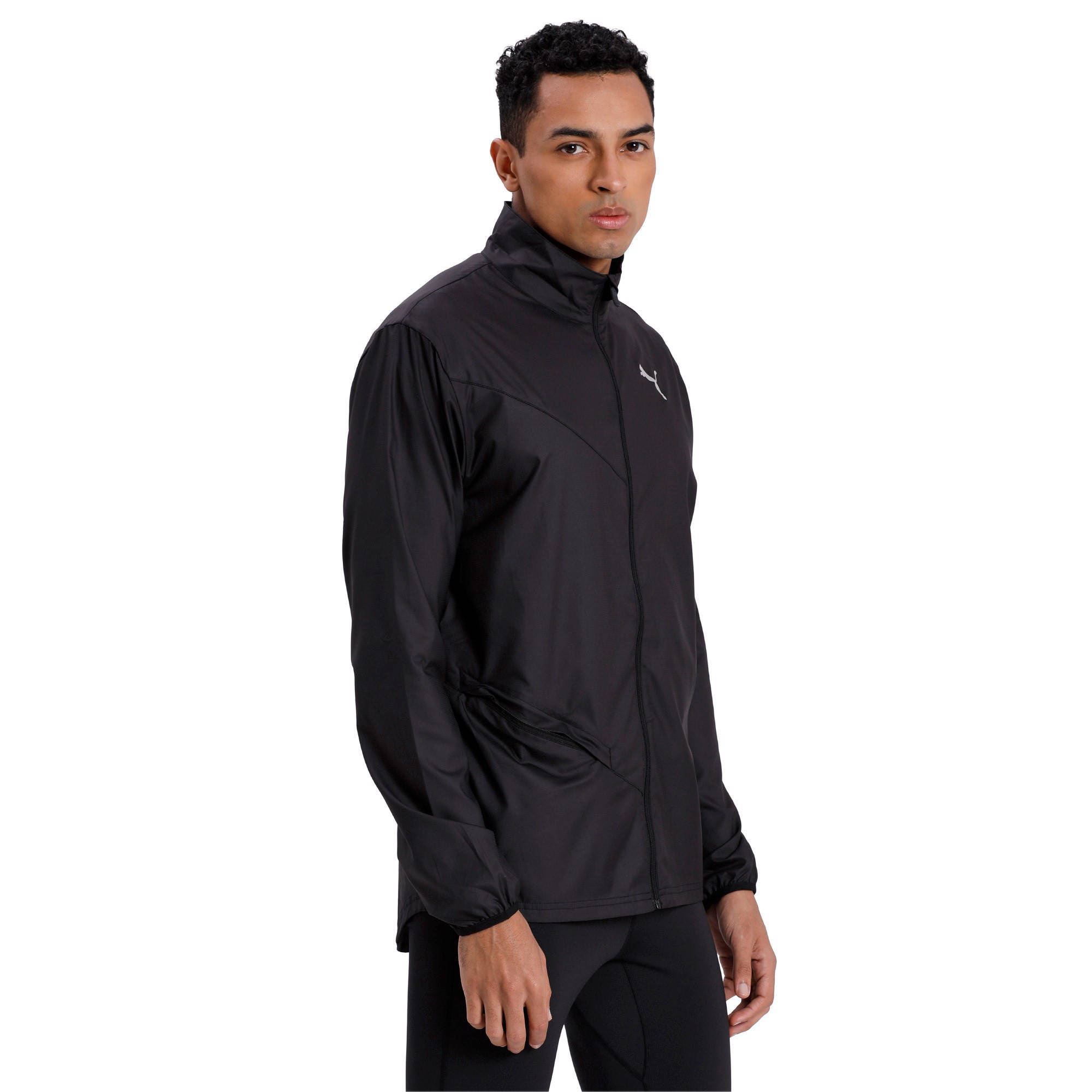 Puma hardloopjack zwart | wehkamp