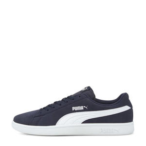  Smash V2 suède sneakers donkerblauw/wit