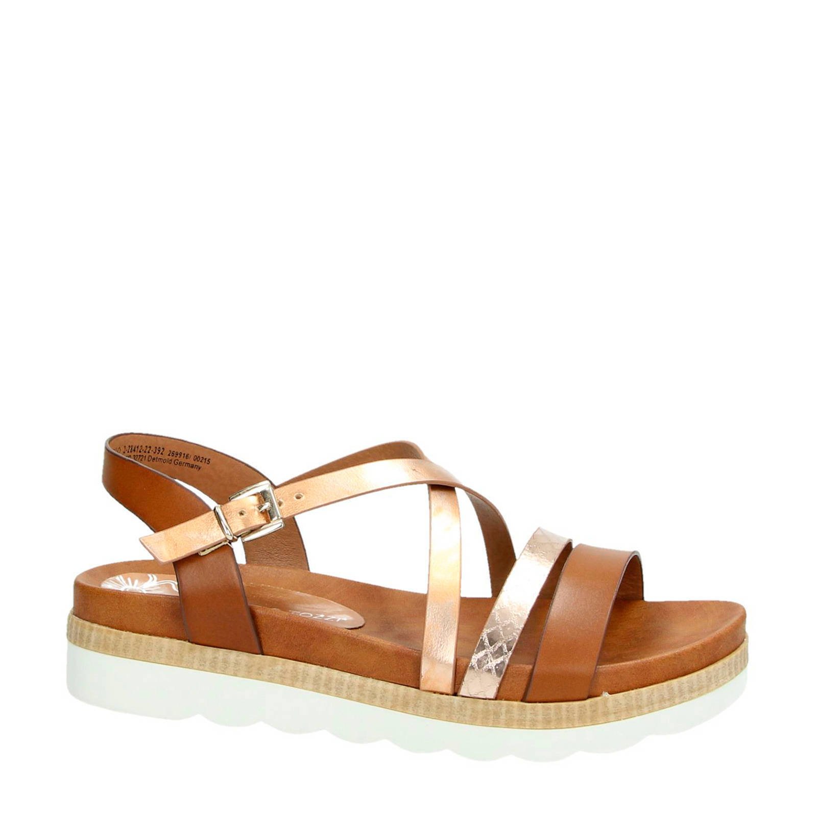 Marco tozzi sandalen discount goud