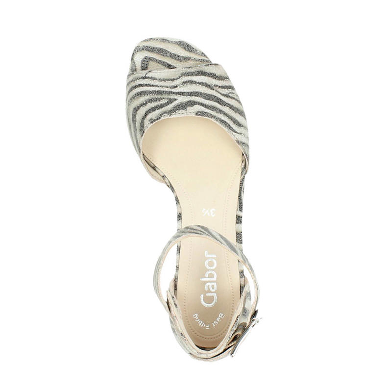 gabor leopard print sandals