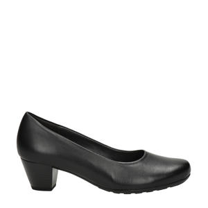 leren pumps zwart
