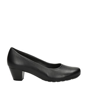 leren pumps zwart