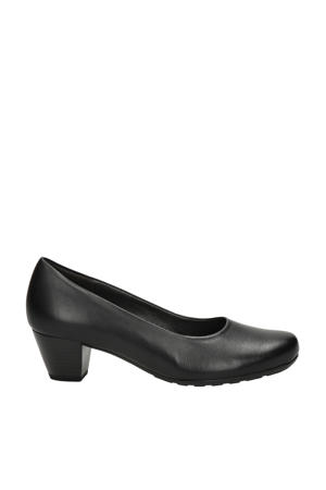 leren pumps zwart