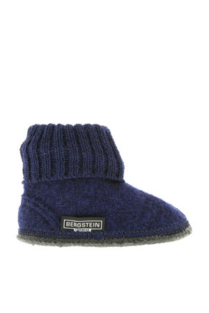 kids pantoffels donkerblauw