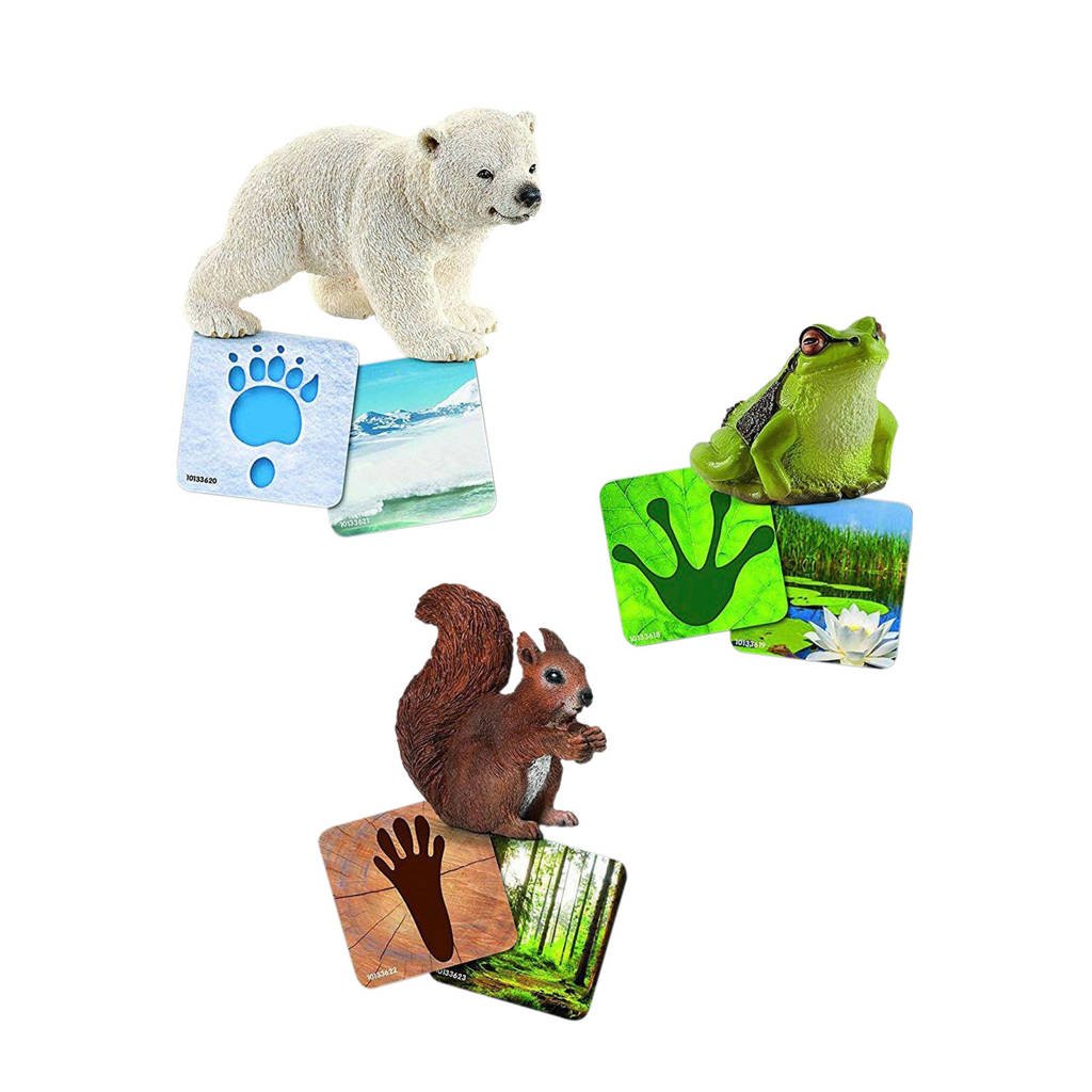 Schleich Wild Life leerkaarten