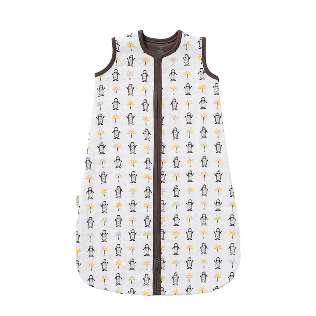 Fresk baby slaapzak muslin 2-laags pinguïn