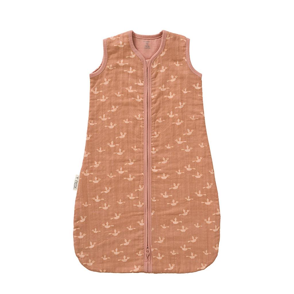 Fresk baby slaapzak muslin 2-laags vogel