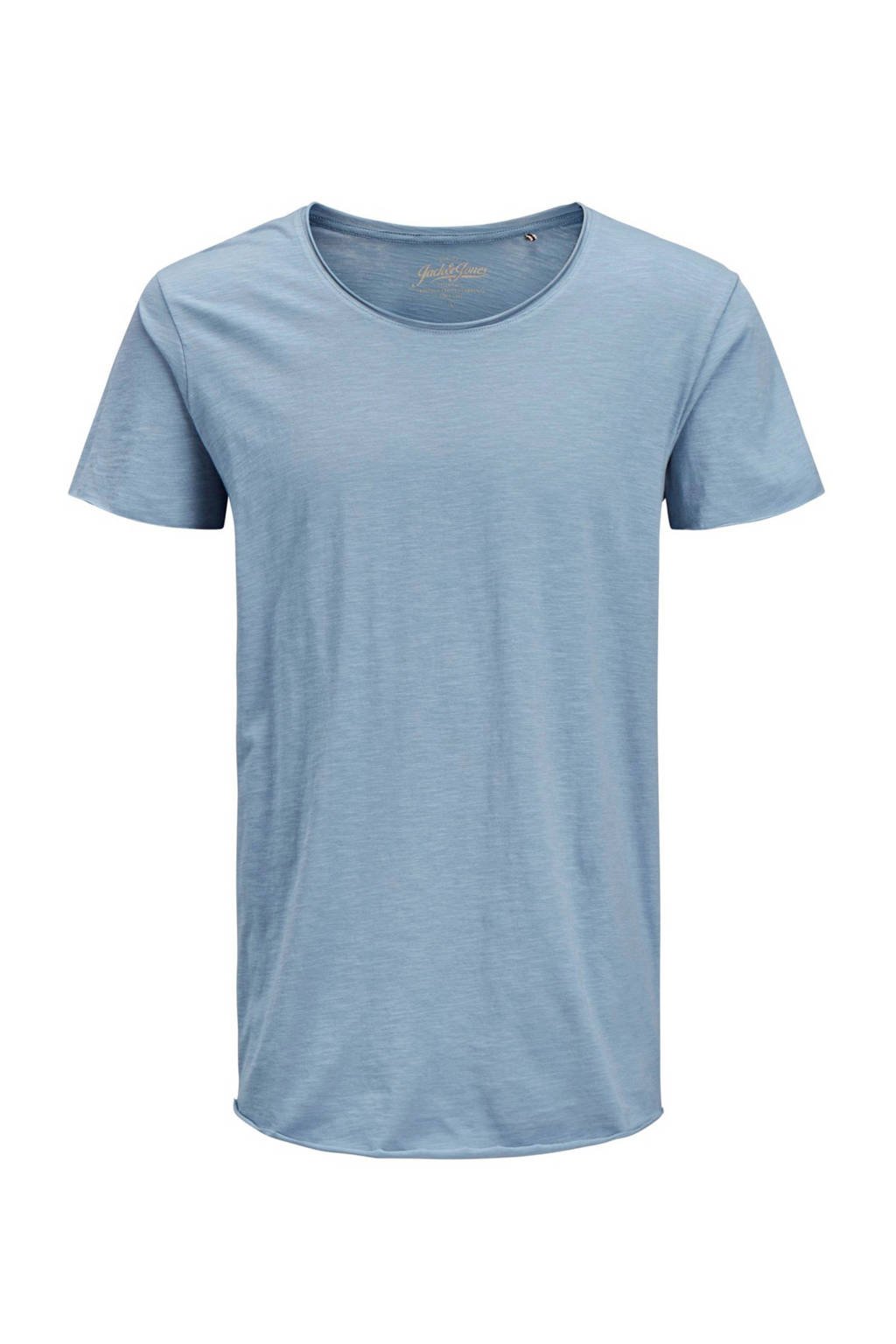 JACK & JONES ESSENTIALS gemêleerd T-shirt blauw, Blauw