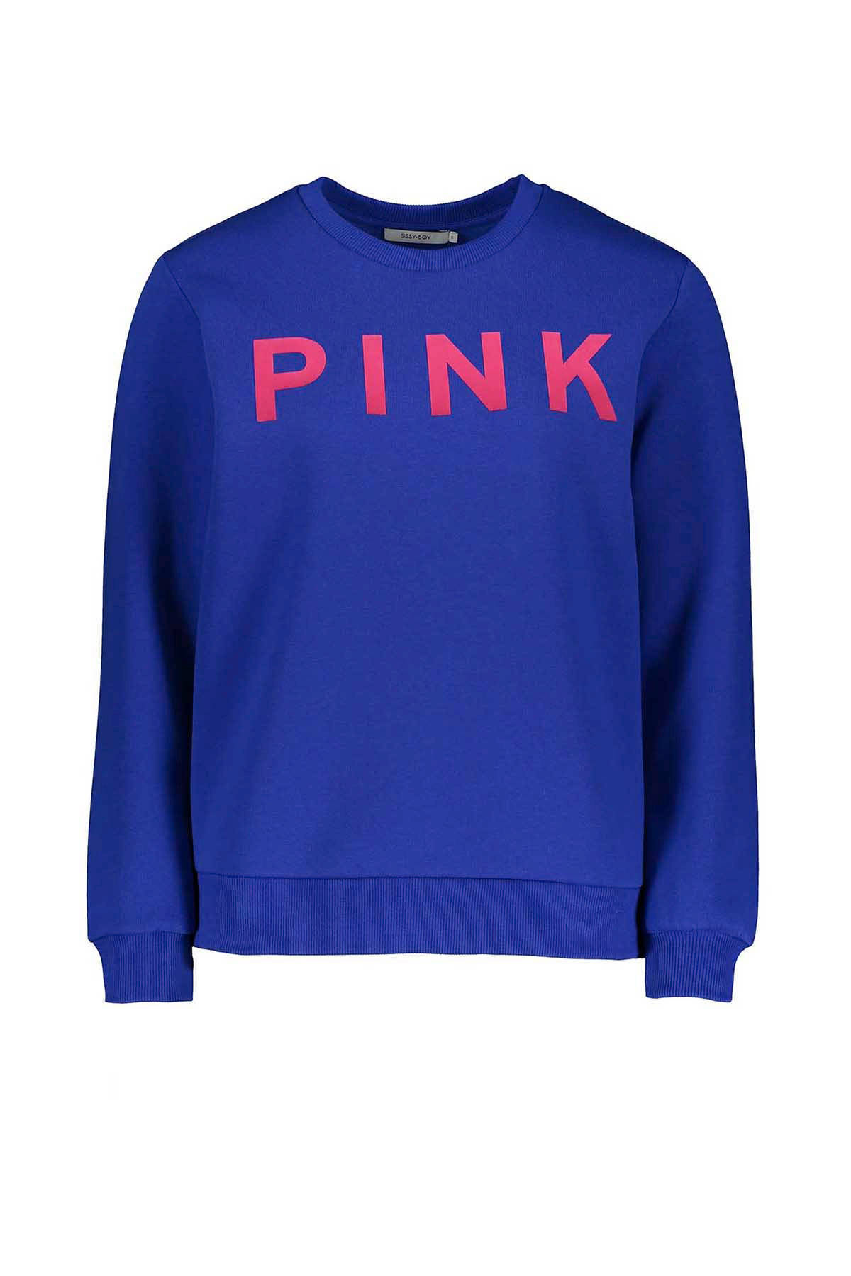 Sissy Boy sweater met biologisch katoen blauw | wehkamp Sissy Boy sweater | wehkamp