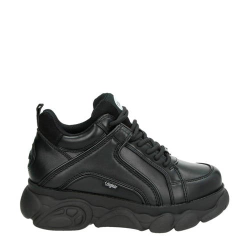 Buffalo Corin Vegan chunky dad sneakers zwart afbeelding