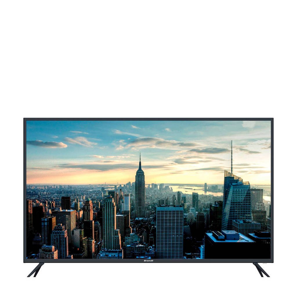 Brandt B5506UHD 4K Ultra HD tv, Zwart