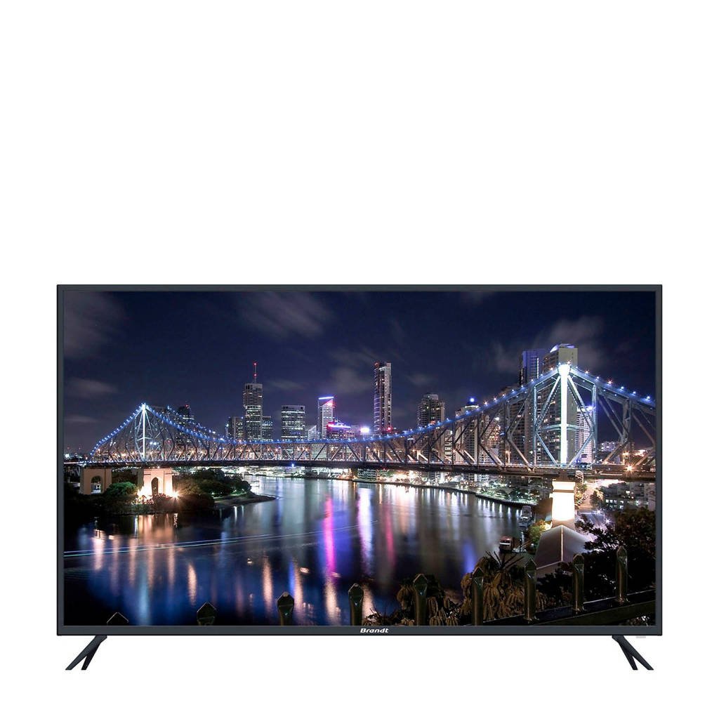 Brandt B4306UHD 4K Ultra HD tv, Zwart