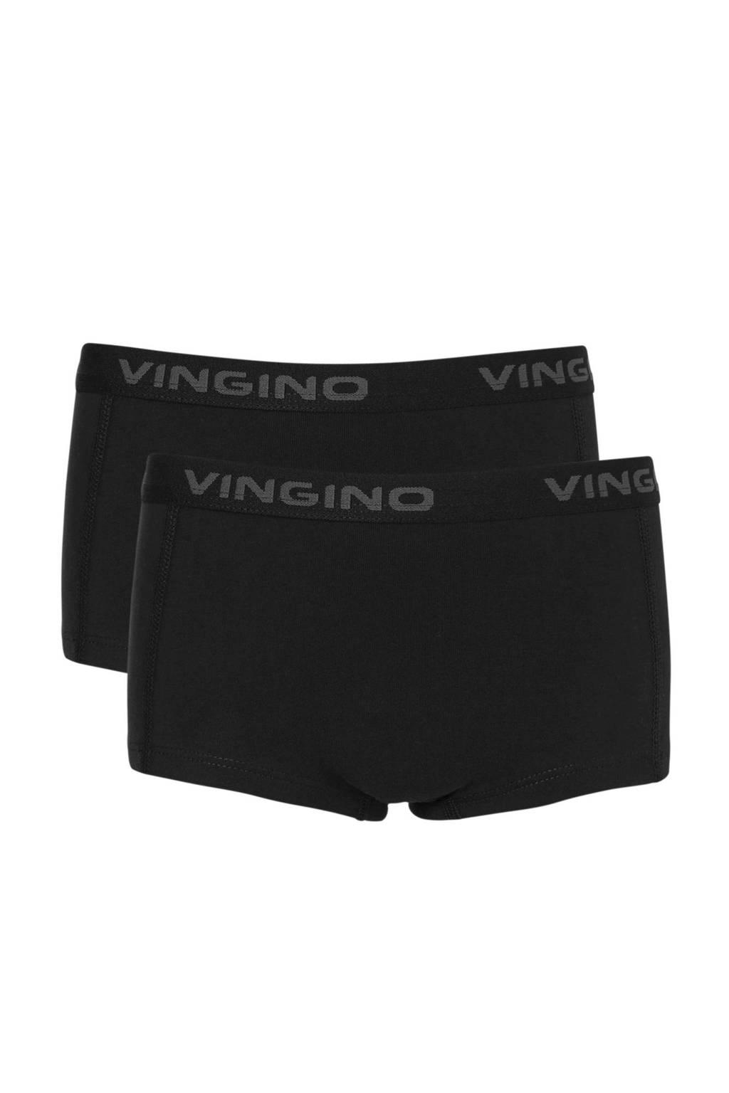 Vingino short - set van 2 zwart