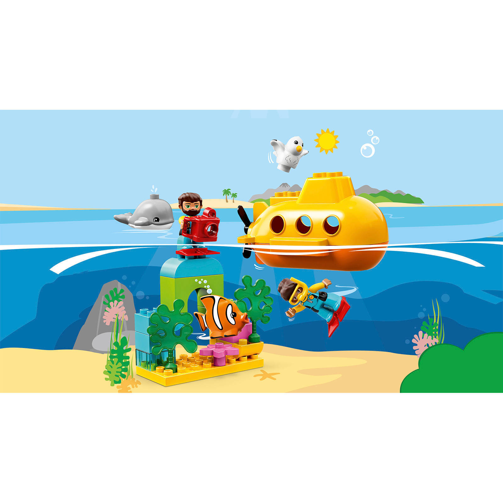 Lego Duplo Avontuur Met Onderzeeer 10910 Wehkamp