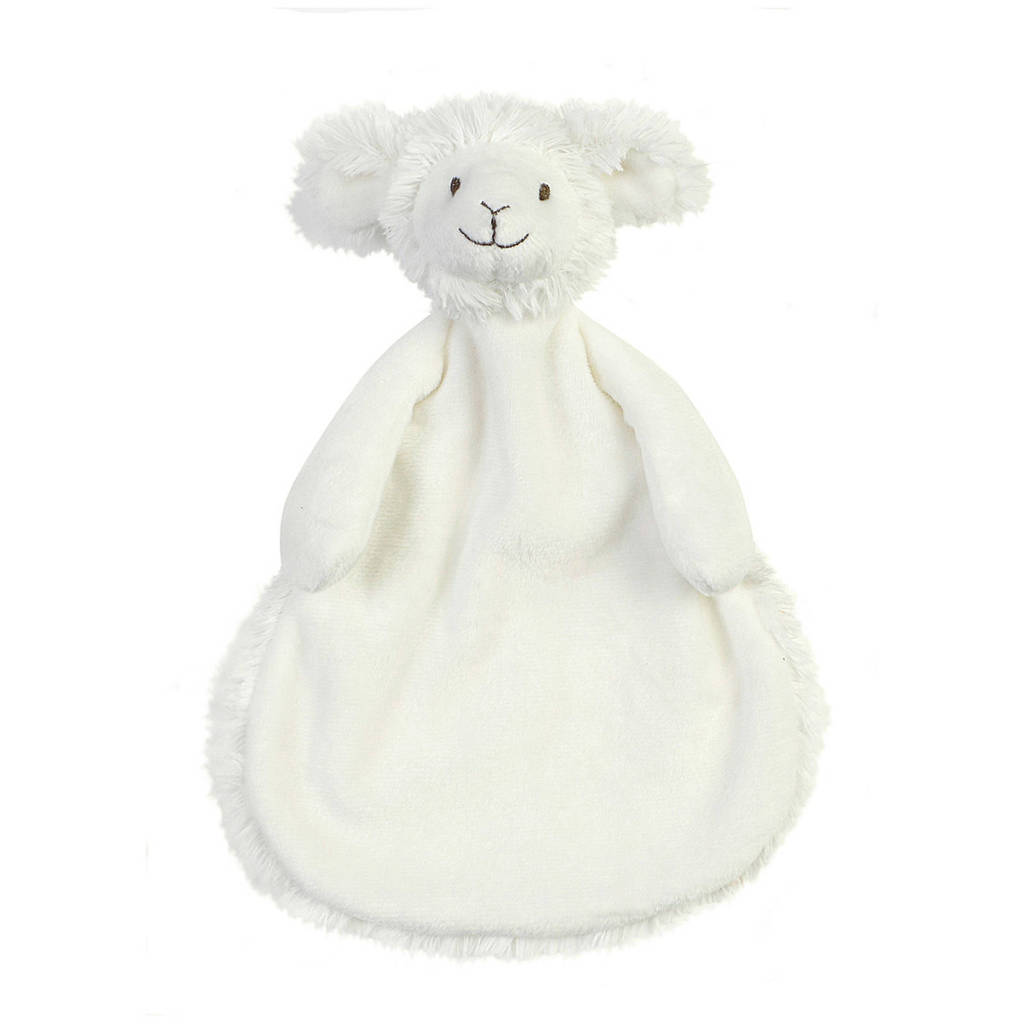 Happy Horse Sheep Skyler Tuttle knuffeldoekje, Creme