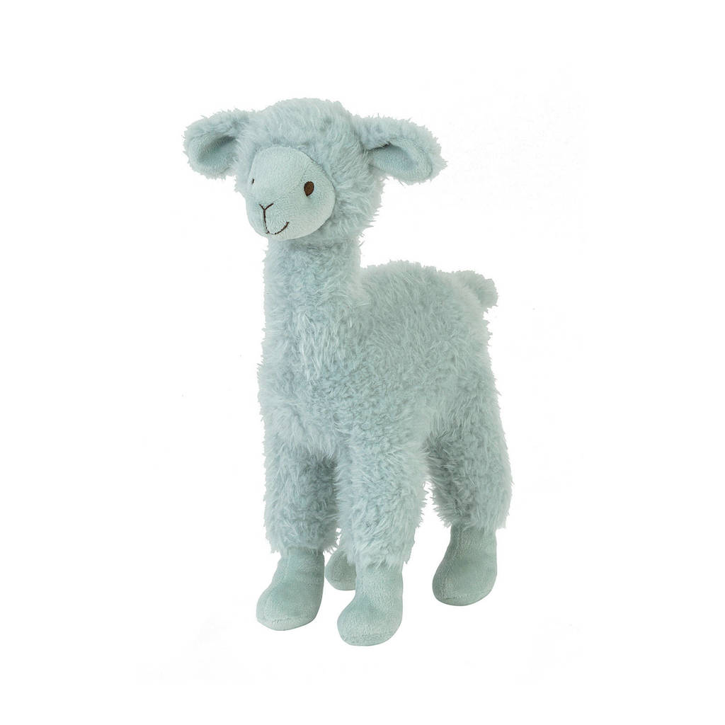 Happy Horse Lama Linden no. 2 knuffel 33 cm, Groen
