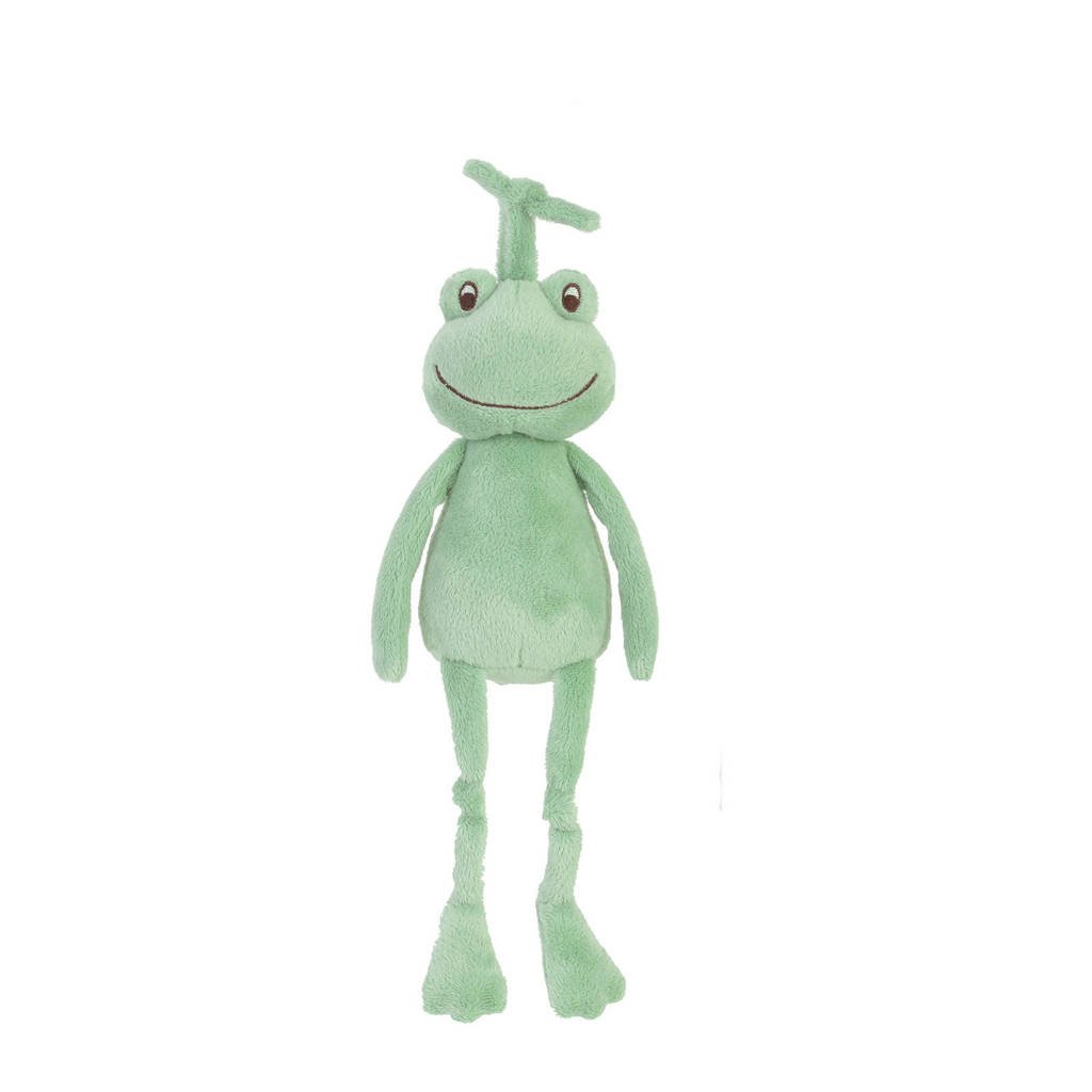 Happy Horse Frog Flavio Musical knuffel 28 cm, Groen