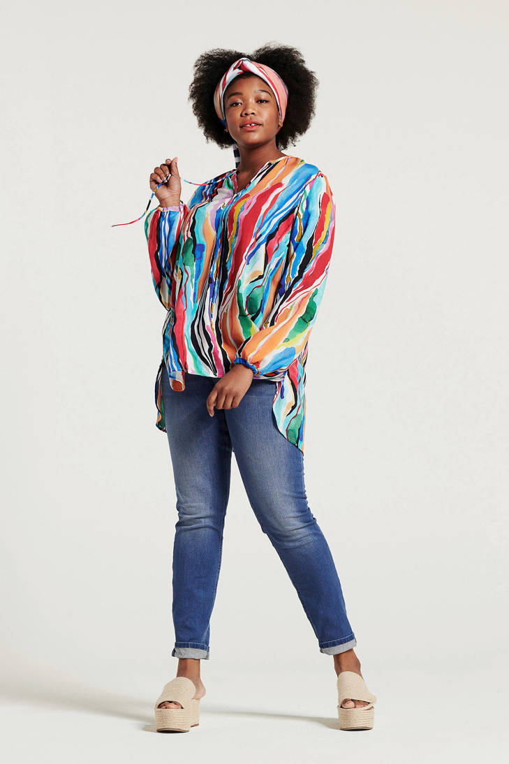 blouse all print over Didi met 4fdnq