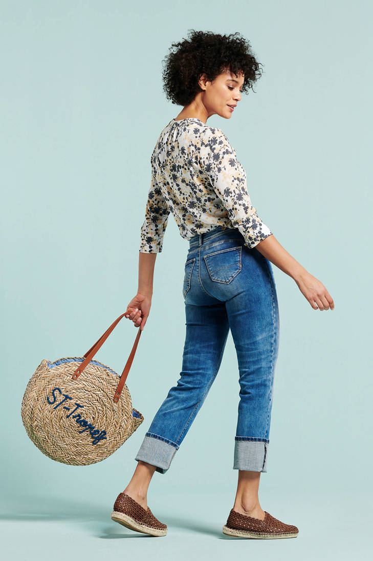 blouse Didi strik all met print over en RwwdTq
