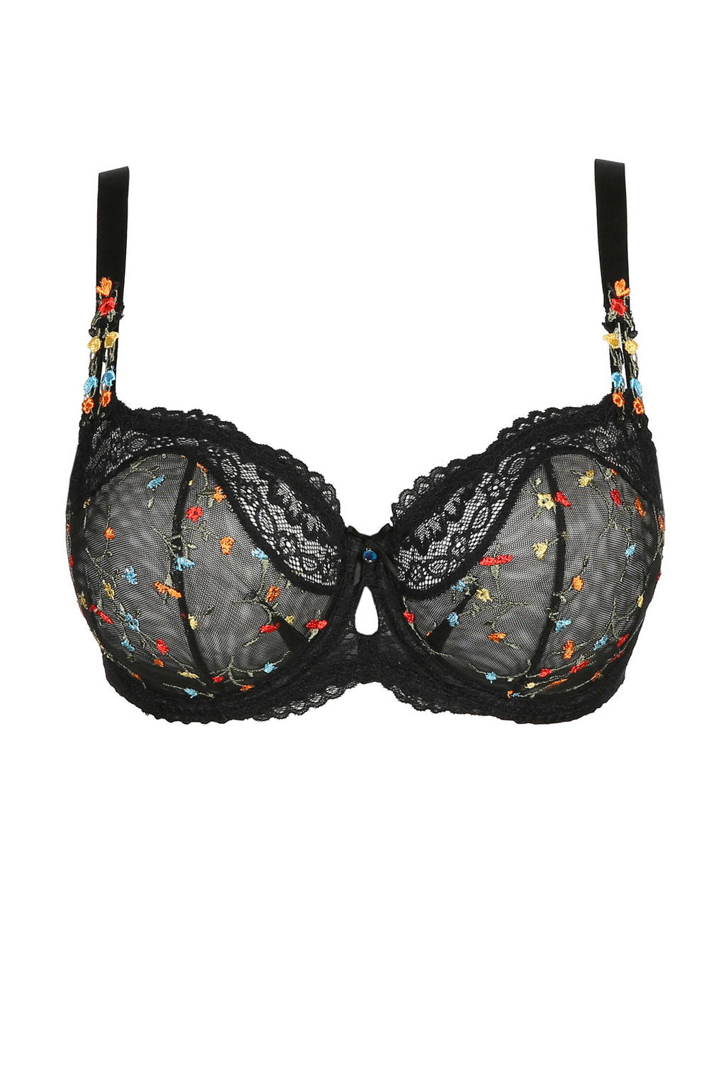 PrimaDonna beugelbh Midnight Garden zwart, Zwart/multi