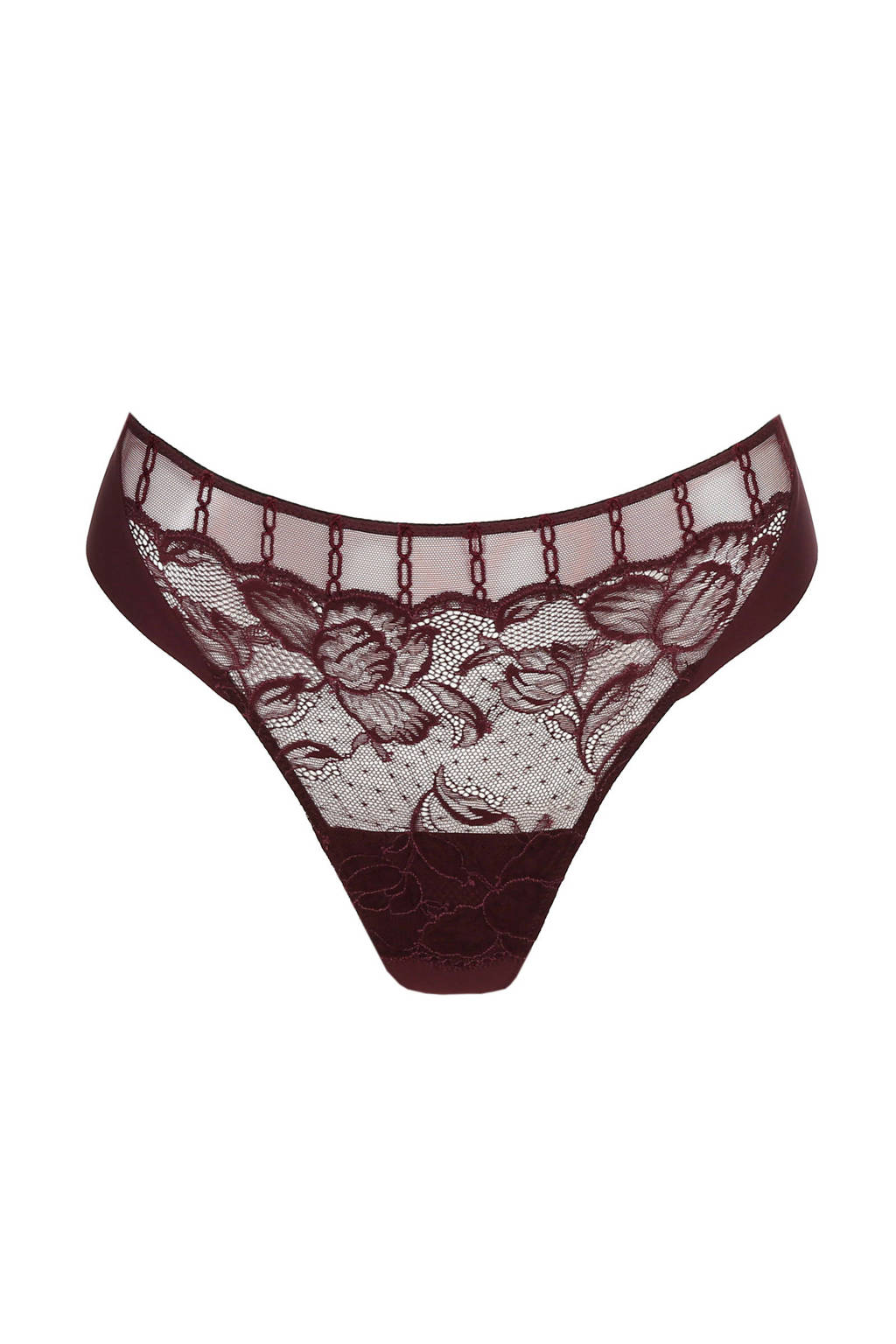 Marie Jo string Kate bordeaux, Bordeauxrood