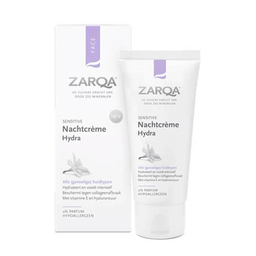 Wehkamp ZARQA Hydra nachtcrème - 50 ml aanbieding