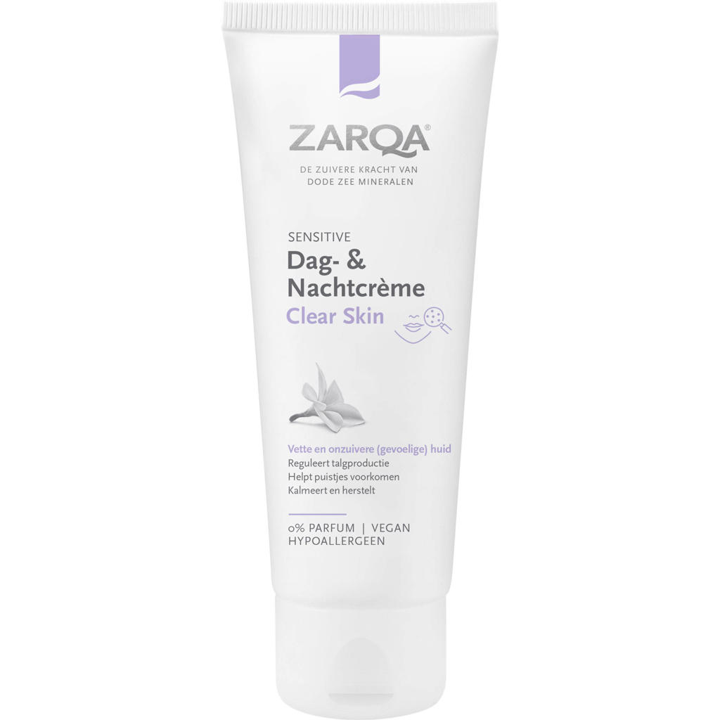 ZARQA Clear Skin dag- en nachtcreme - 75 ml