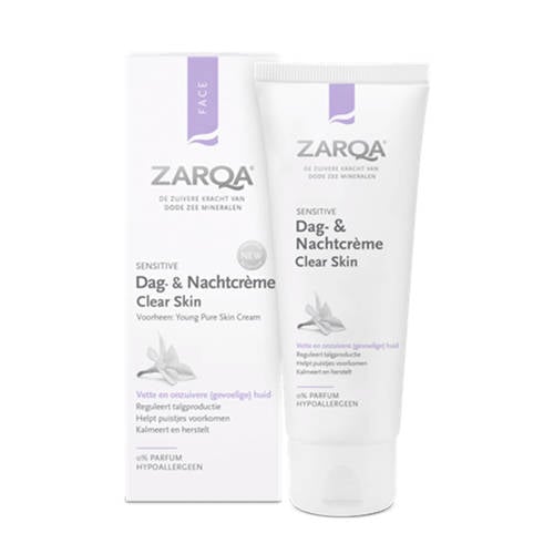 Wehkamp Zarqa Dag- en Nachtcreme Clear Skin - 75 ml aanbieding