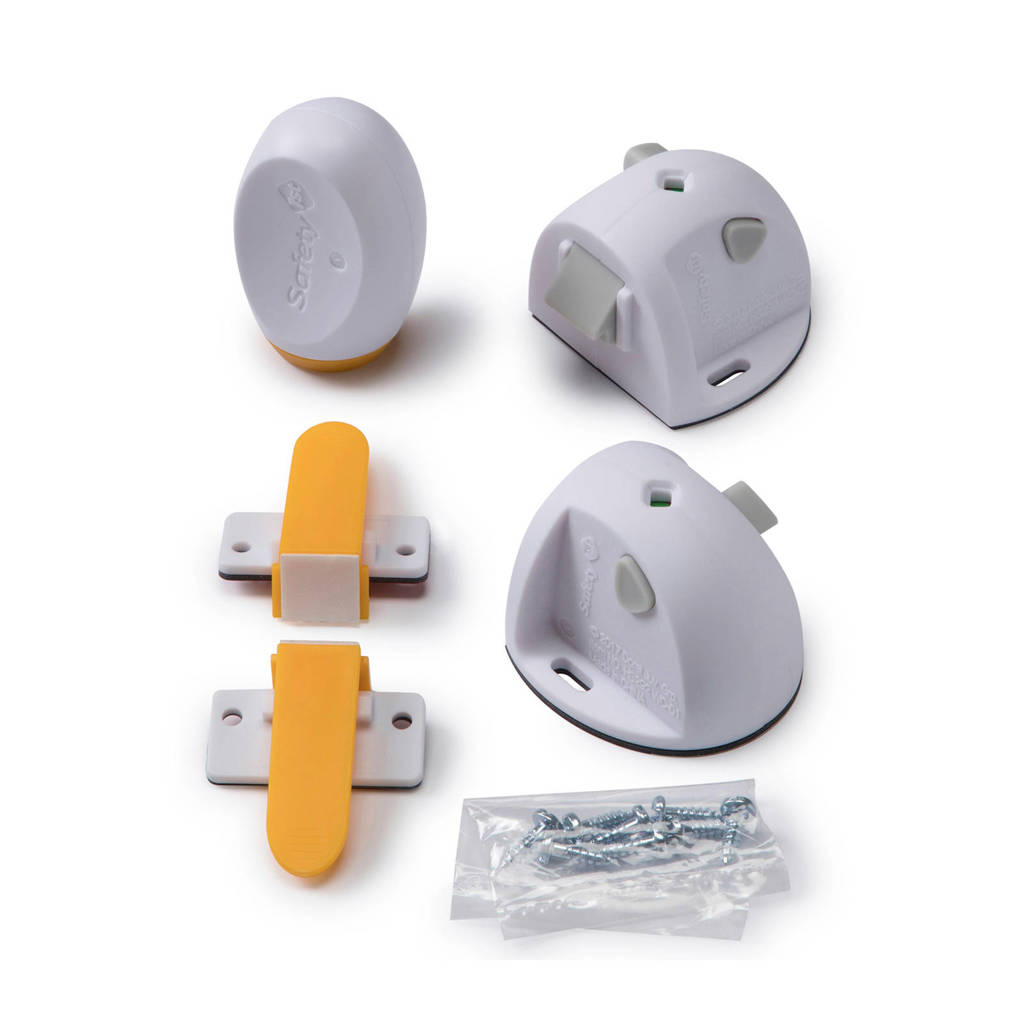 Safety 1st zelfklevend magnetisch slotsysteem - set van 4