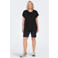 ONLY PLAY Plus Size sportshirt ONPAUBREE zwart