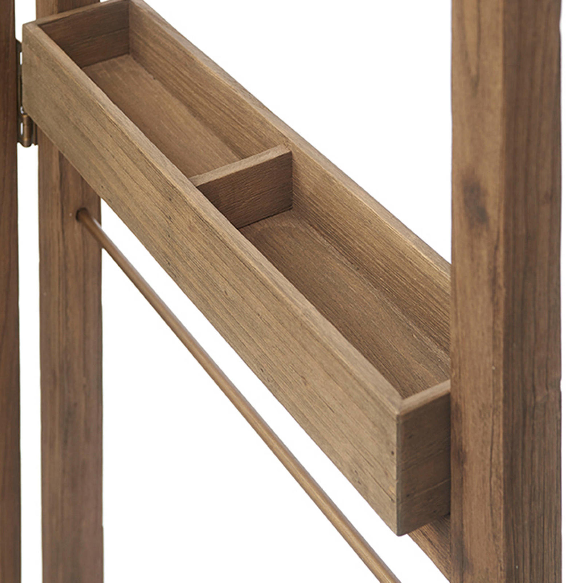 Riviera Maison kamerscherm met spiegel Landmark ( cm) - Afbeelding 2