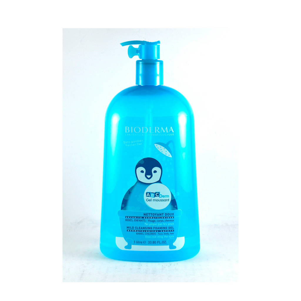 Bioderma ABCDerm schuimende wasgel - 1000 ml