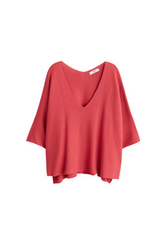 trui koraalrood
