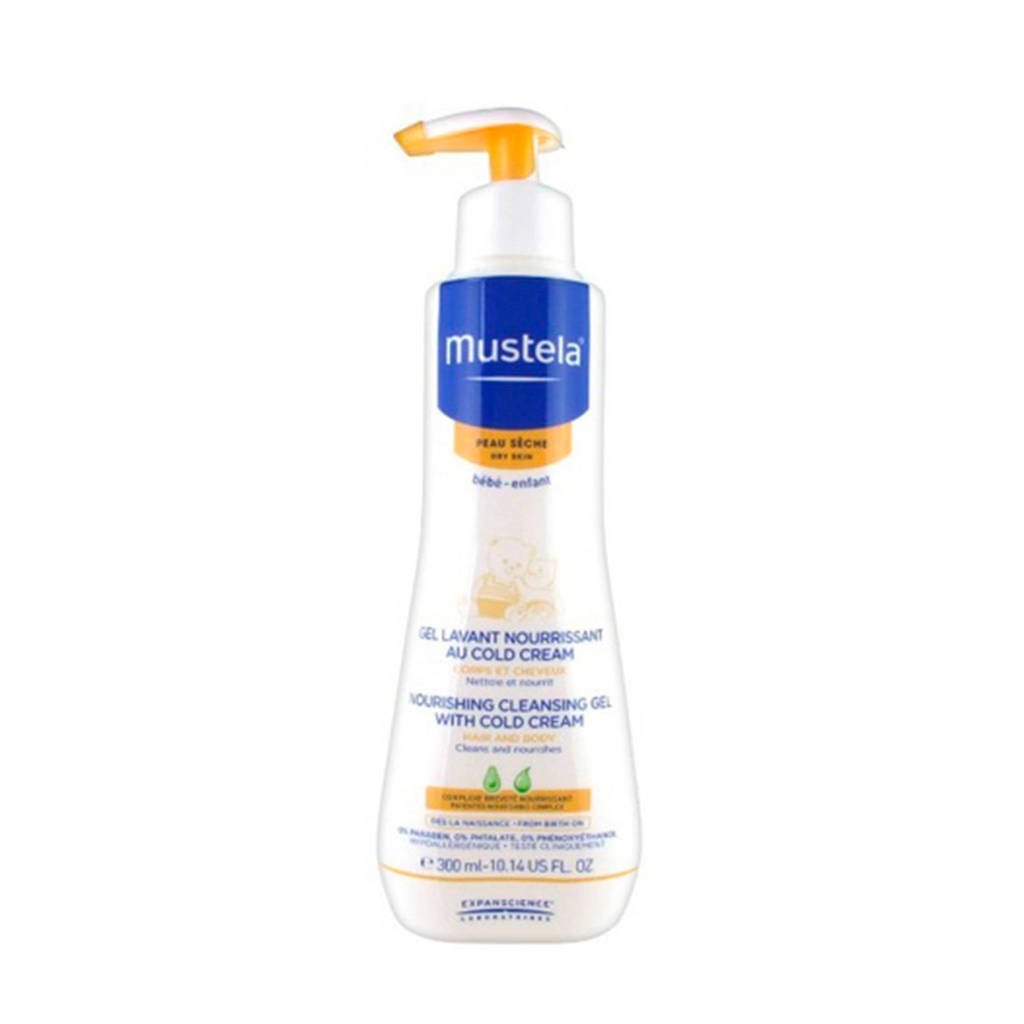Mustela Dry Skin Nourishing Cleansing Gel Cold Cream baby bodylotion - 300 ml