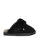 Warmbat Australia suède pantoffels zwart