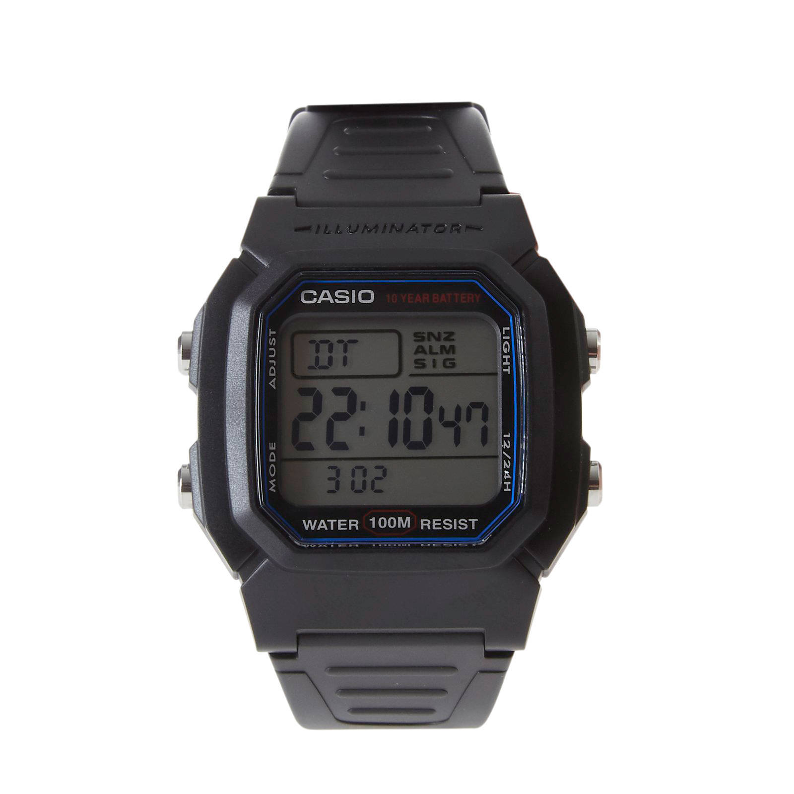 Casio Horloges Collection Men W 800H 1AVES Zwart online kopen