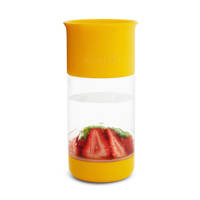 Munchkin miracle fruit infuser waterfles geel 414 ml, Geel