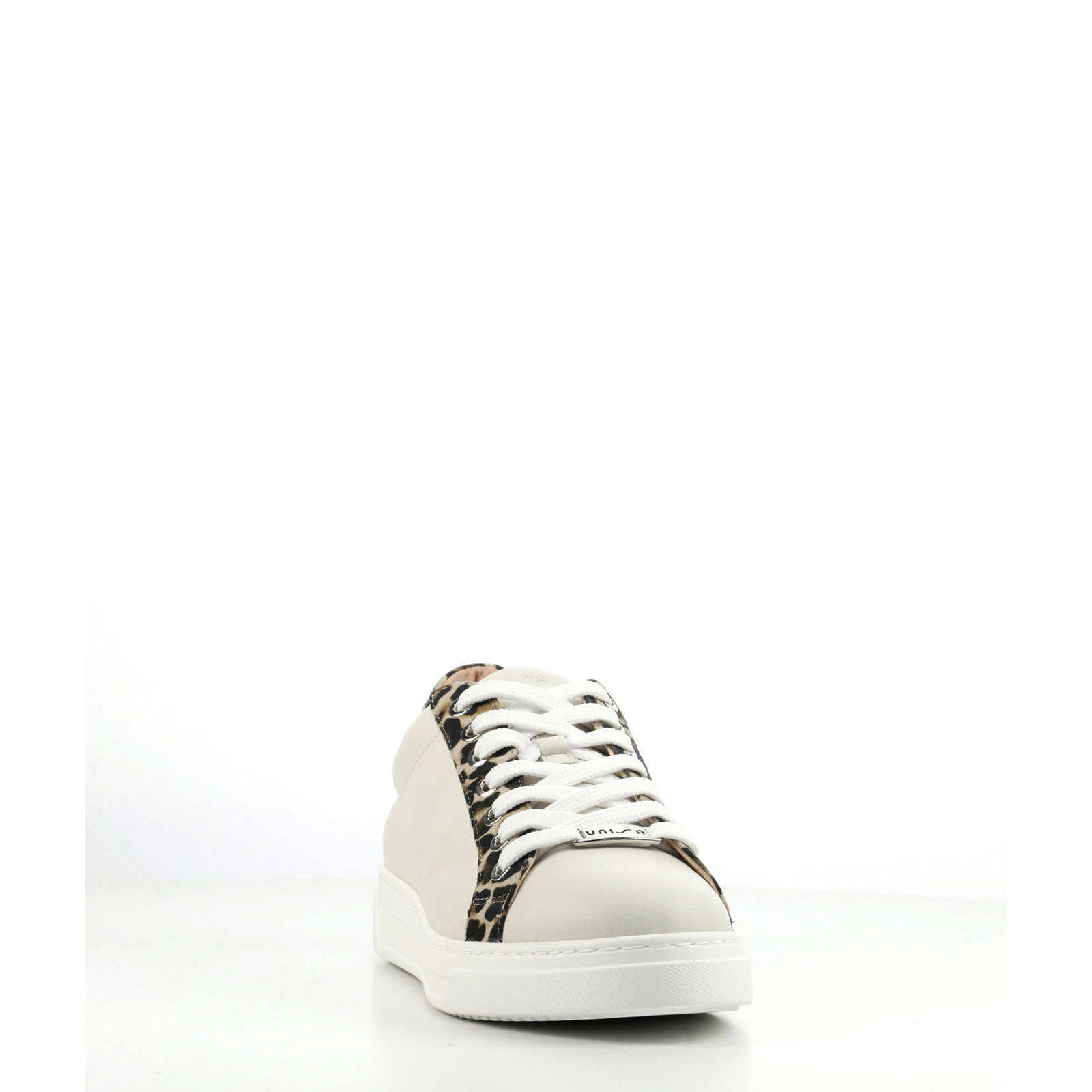 Unisa Franci leren sneakers wit | wehkamp
