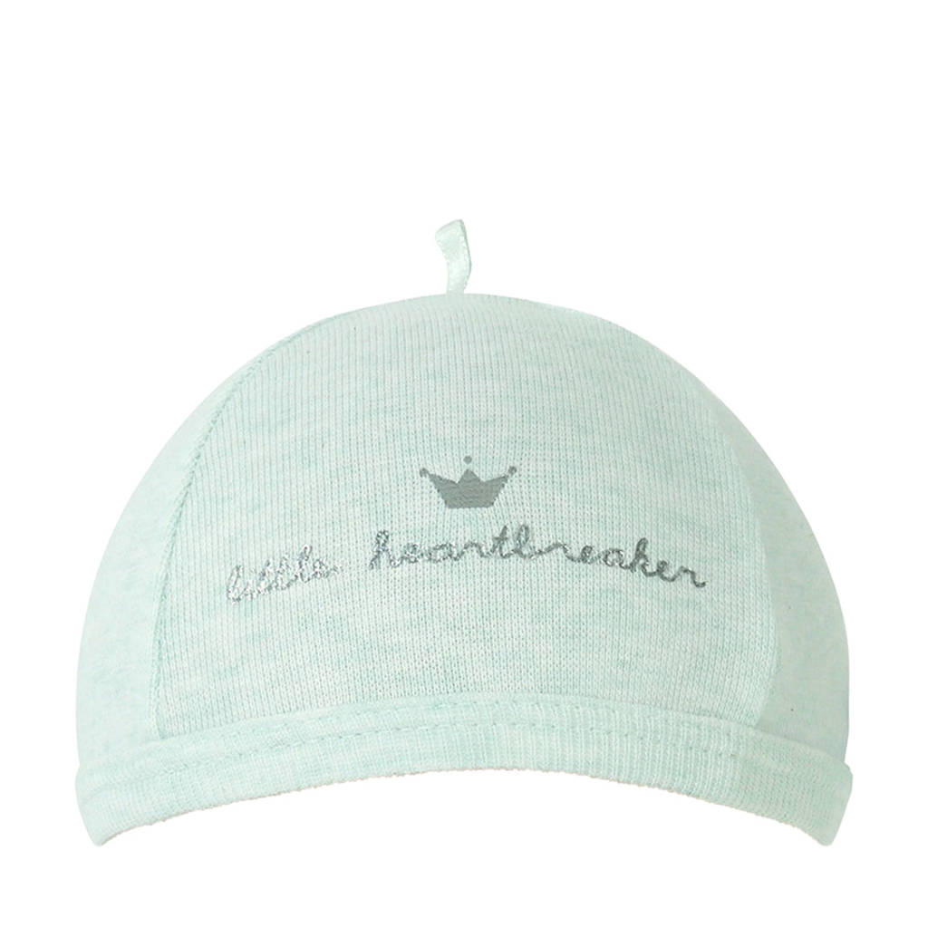 BamBam baby muts 0-3 maand mintgroen, Mintgroen