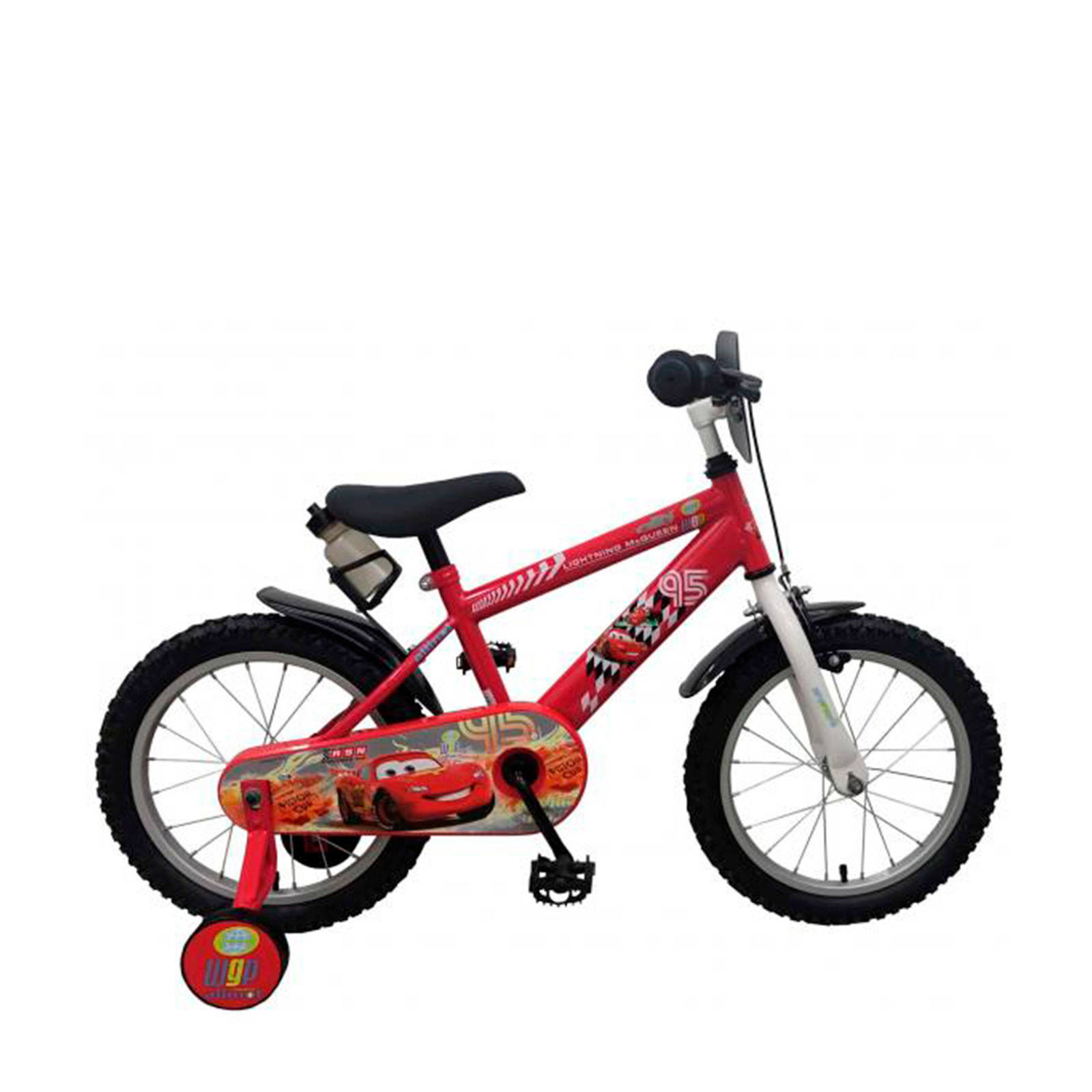 Disney Cars kinderfiets 16 inch Rood | wehkamp